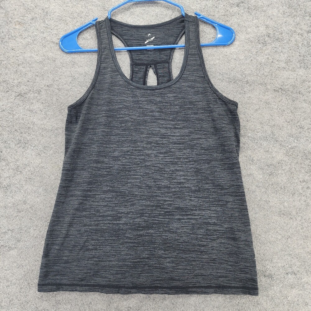 Head Tank Top Womens Small Sleeveless Gray Activewear
